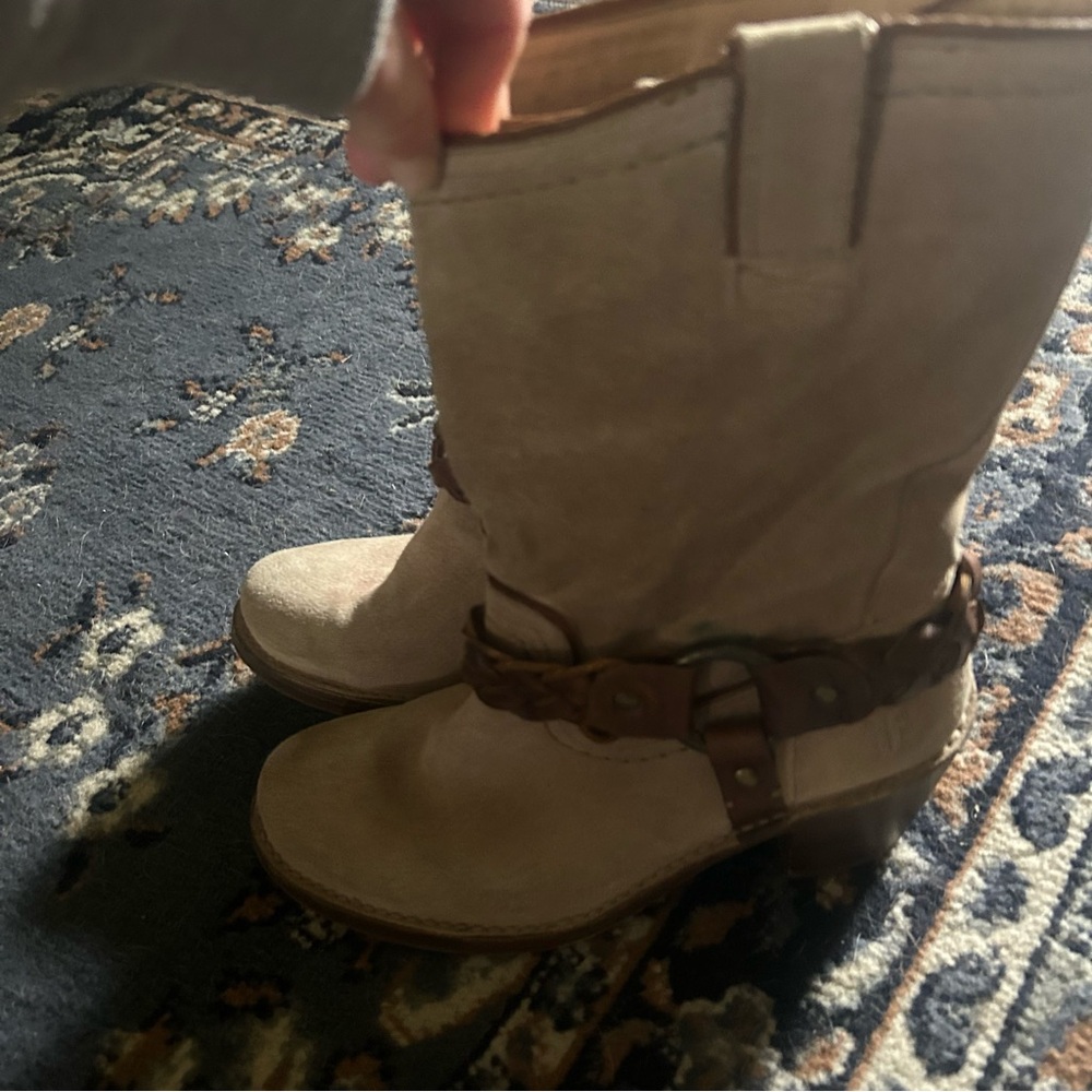 FRYE Carmen Braided Harness Boot - Picture 6 of 9
